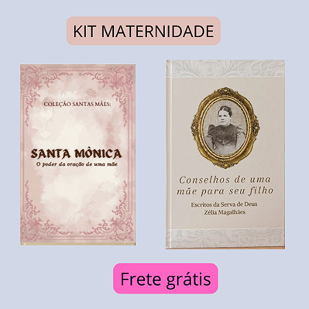 KIT MATERNIDADE com frete grátis. A partir do dia 20/09