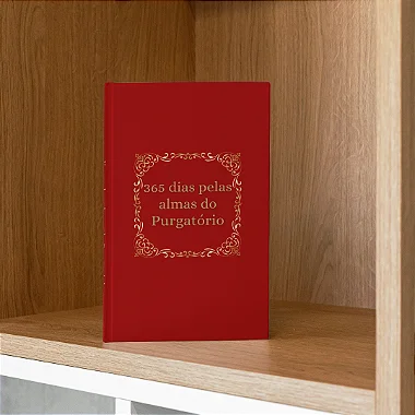 365 DIAS PELAS ALMAS DO PURGATÓRIO - Uma prática para cada dia ajudar as benditas almas - CAPA DURA E FRETE GRÁTIS