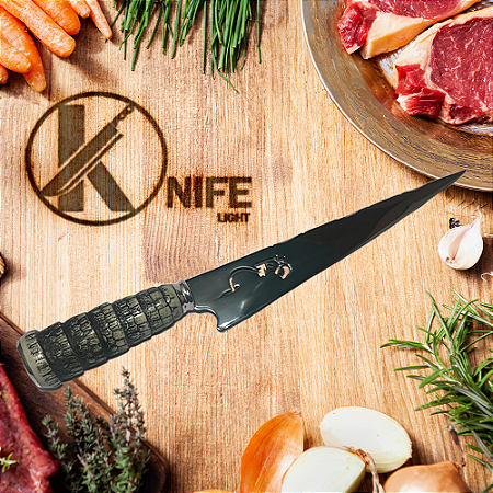 Faca Campeira - Knife Ligth - Tatu/Boi