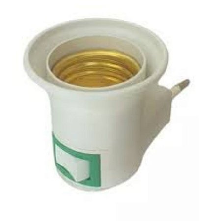 Soquete Bocal para Lâmpada com Plug Macho 10A