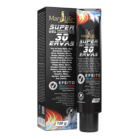 Mary Life Super Gel 30 Ervas 150 g - Extra Forte
