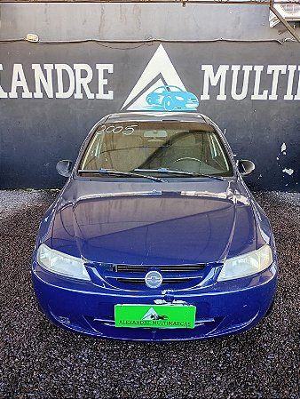 (VENDIDO) Chevrolet Celta 2005 azul 1.0 8v vhc, básico, duas portas