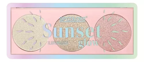 Paleta de Iluminador Sunset Glow - SP Colors