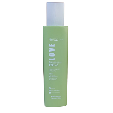 Água Micelar de Pepino 290ml - Max Love