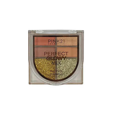 Paleta de Sombras Perfect Glowy Mix - Pink 21