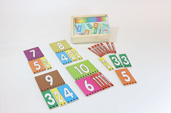 EQUIVALÊNCIA DOS NÚMEROS DE 1 A 10