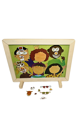 JOGO MAGNETO CARAS DIVERTIDAS