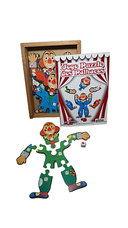 JOGO PUZZLE DOS PALHAÇOS