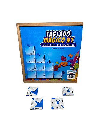 TABLADO MÁGICO N°1 CONTAS DE SOMAR