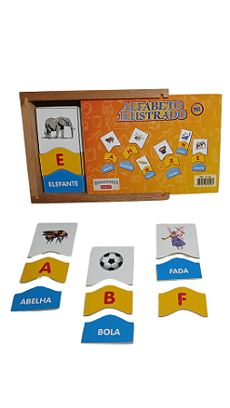 ALFABETO ILUSTRADO Nº 1