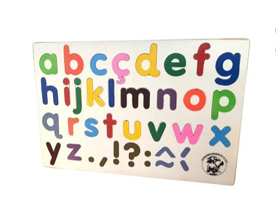 QUEBRA CABEÇA ALFABETO MINÚSCULO