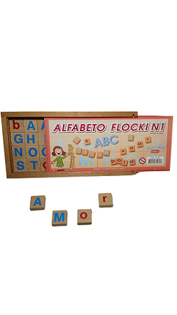 ALFABETO FLOCKI ABC Nº 1 36 PEÇAS