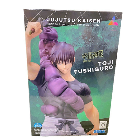 Action Figure Toji Fushiguro – Jujutsu Kaisen – Sega Luminasta – Original Japão