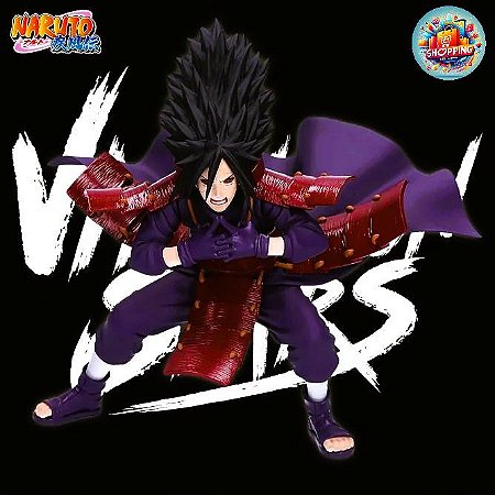 Action Figure Madara Uchiha – Naruto – Vibration Stars – Banpresto – Original Japão