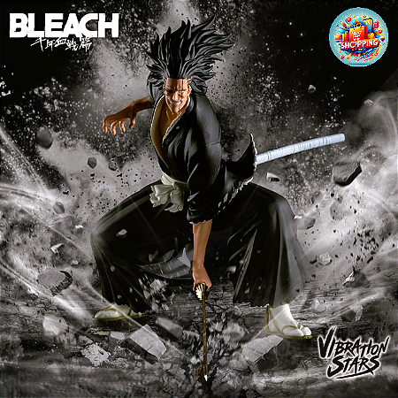 Action Figure Kenpachi Zaraki – Bleach – Vibration Stars – Original Japão