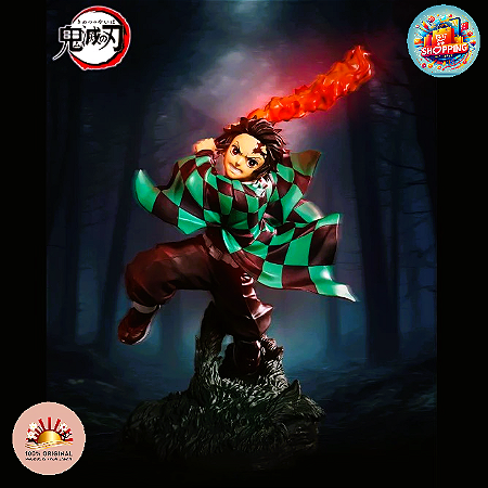 Action Figure Tanjiro Kamado – Kimetsu no Yaiba – Combination Battle – Banpresto – Original Japão