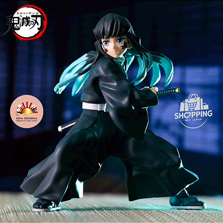 Action Figure Muichiro Tokito Despertar – Kimetsu no Yaiba Sega Figurism α – Original do Japão