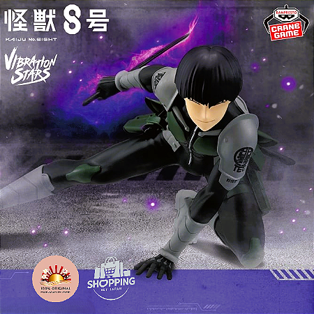 Action Figure Hoshina Soshiro – Kaiju 8 Vibration Stars Banpresto – Original do Japão