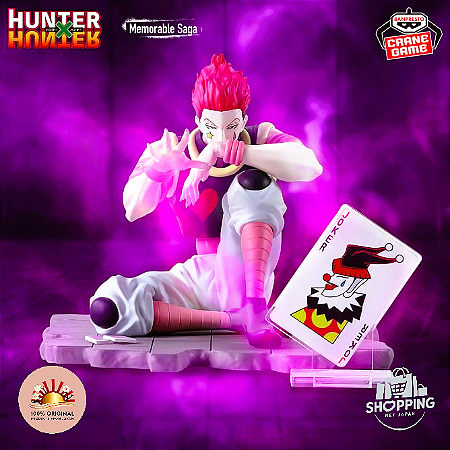 Action Figure Hisoka – Hunter x Hunter Saga Memorável Banpresto – Original do Japão
