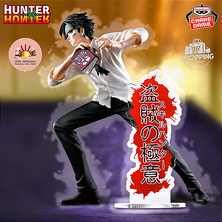 Action Figure Chrollo – Hunter x Hunter Hunting Archives Banpresto – Original do Japão