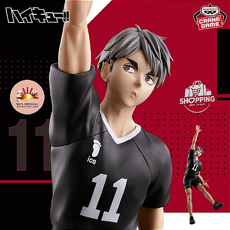 Action Figure Miya Osamu – Haikyu Banpresto – Original do Japão
