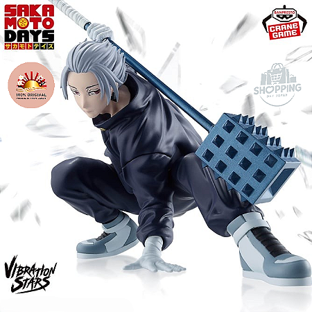 Action Figure Gaku – Sakamoto Days Vibration Stars Banpresto – Original do Japão
