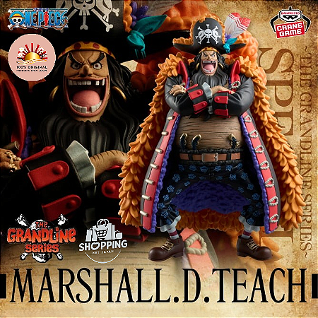Action Figure Marshall D.Teach – One Piece The Grandline Series Special Banpresto – Original do Japão