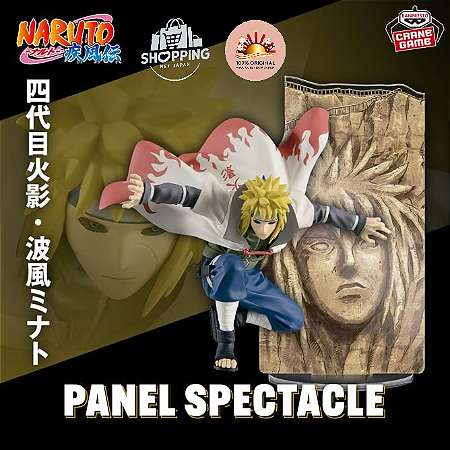 Action Figure Namikaze Minato – Naruto Shippuden Panel Spectacle Banpresto – Original do Japão