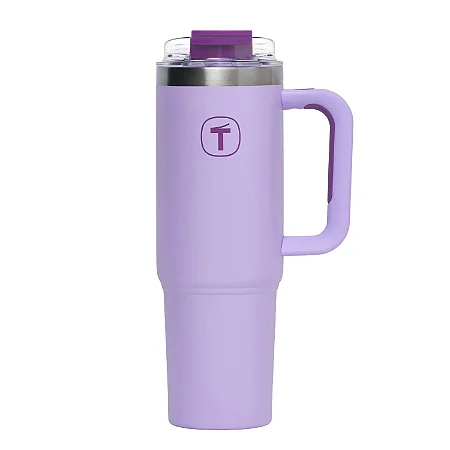Copo Térmico Big T Com Canudo Tupperware 1,1L Lilás