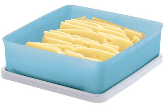 Tupperware Refri Box 400ml Azul Pacifico