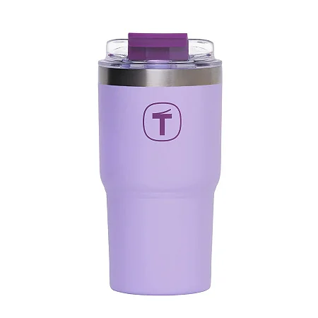 Copo Térmico Big T Com Canudo Tupperware 630Ml Lilás