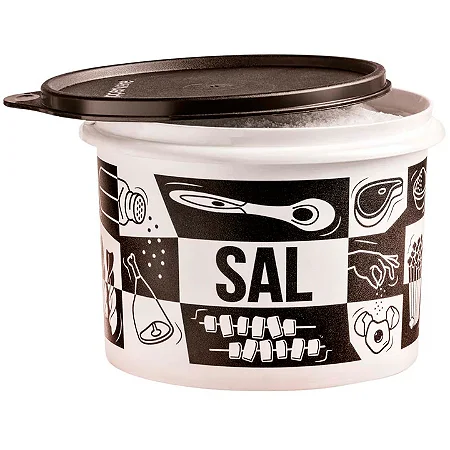 Caixa Sal Tupperware 1,3Kg Pop Box