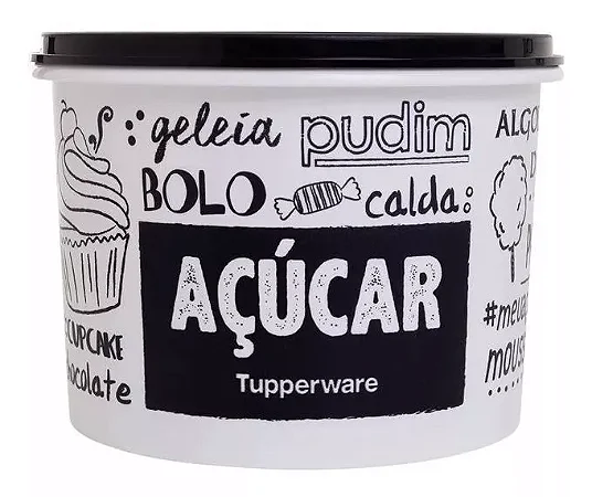 Tupper Caixa Açúcar PB 5kg / 5,5 L