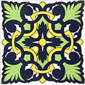 Azulejo Colonial Az 145