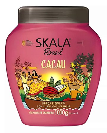 Creme De Tratamento Skala Brasil Cacau 1kg