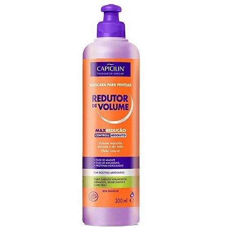 Máscara De Pentear Capicilin Redutor De Volume 300ml