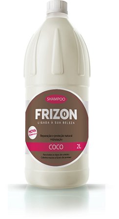 Shampoo Frizon Galão Coco 2 Litros Lavátorio Profissional