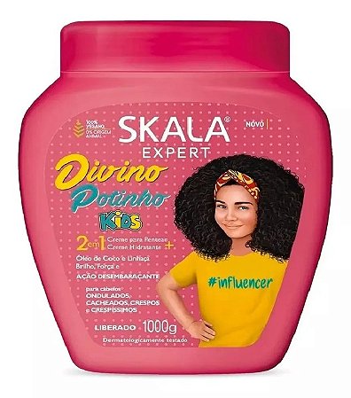 Máscara Capilar Skala Expert Divino Potinho Kids 1kg