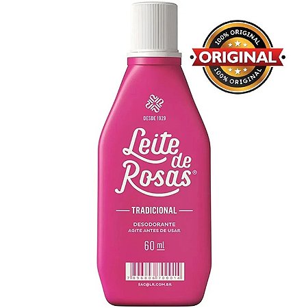 Desodorante Leite de Rosas Tradicional 60ml Loçao Corporal
