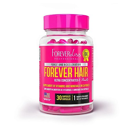 Crescimento Capilar Tratamento 30 Dias Forever Hair Professional