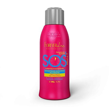 Reconstrutor Sos Antiemborrachamento Forever Liss Professional 300ml