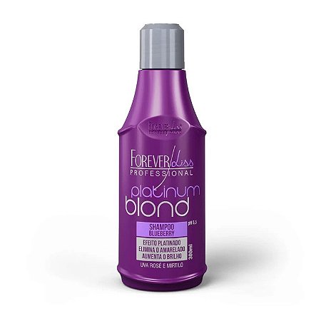 Shampoo Matizador Platinum Blond Forever Liss Profesional  300ml