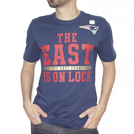 Camiseta Masculina New England Patriots