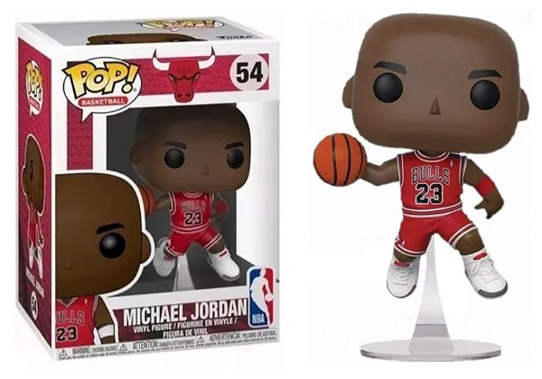 Boneco Funko Pop NBA Michael Jordan (Chicago Bulls)