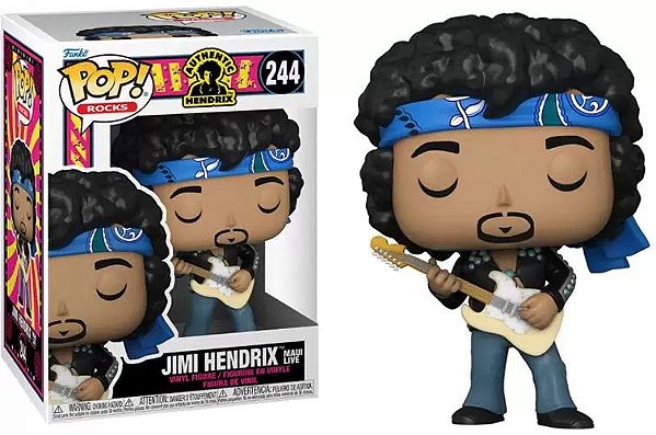 Boneco Funko Pop Jimi Hendrix Maui Live