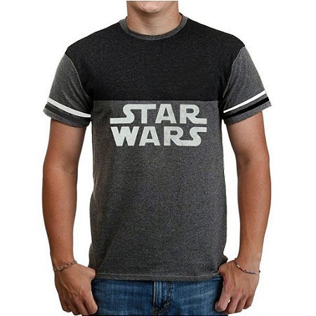 Camiseta Masculina Star Wars Logo