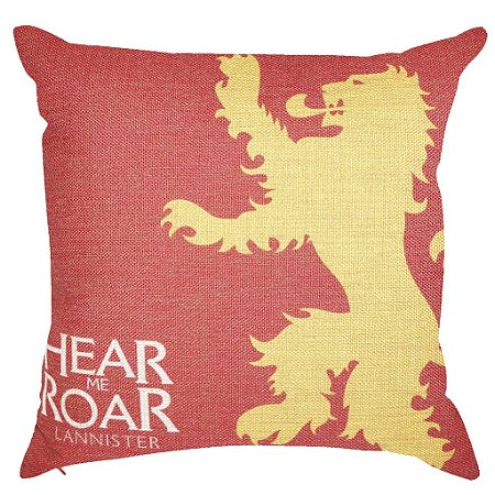Capa Almofada Game Of Thrones Lannister 45x45