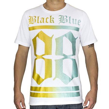 Camiseta Black Blue 88 Branca