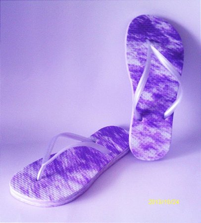 CHINELO MARMORIZADO - VIOLETA