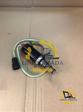 Valvula Solenoide EPPR Bomba Kawasaki / Escavadeira Hyundai R140LC9S / R160LC9S / R180LC9S / R220LC9S